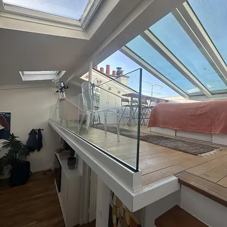 Montmartre Duplex With Rooftop & Panoramic Views Apartament