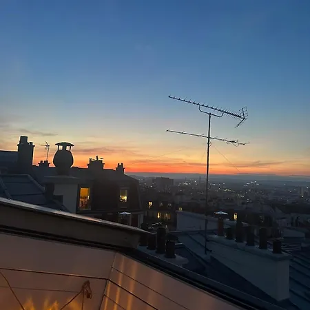 公寓 Montmartre Duplex With Rooftop & Panoramic Views